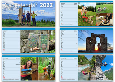 Geocaching calendar 2022