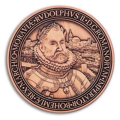 Rudolf II. Geocoin - Antique Copper - 1