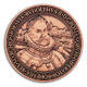 Rudolf II. Geocoin - Antique Copper - 1/2
