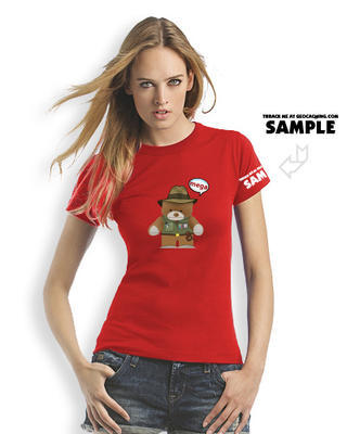 Megaevent t-shirt Brugse Beer V - ladies red trackable