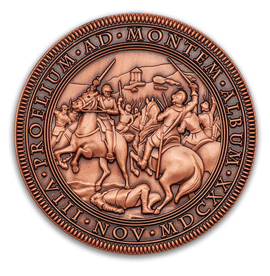 Bitva na Bile hore 1620-2020 - Antique Copper - 1