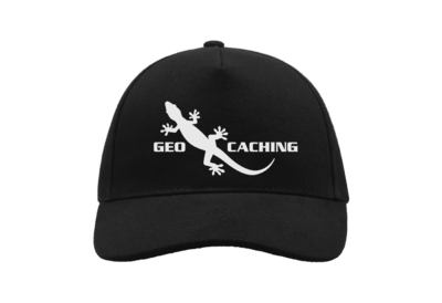 Geocaching gecko cap - black - 1