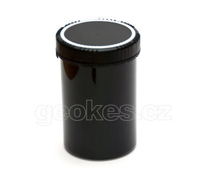 Black geocache container 1 l - 1