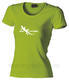 Ladies geocaching gecko t-shirt - 1/2