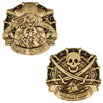 2018 Pirate Doubloon Geocoin