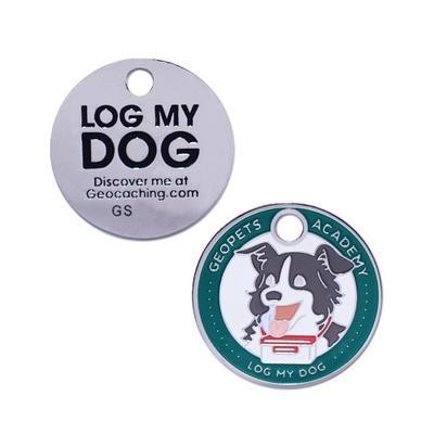 Geopets Academy - Log My Dog - Travel tag