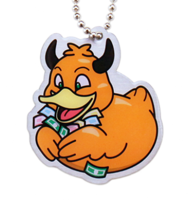 Deadly Duck Trackable Tag - Greed