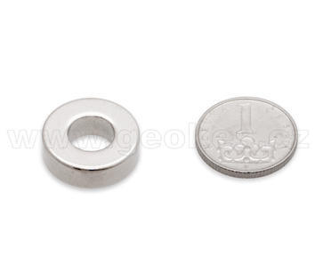 Magnet neodymium ring 19x6 mm