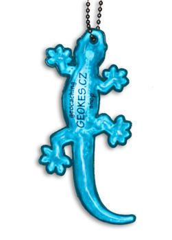 Gecko reflector, Blue