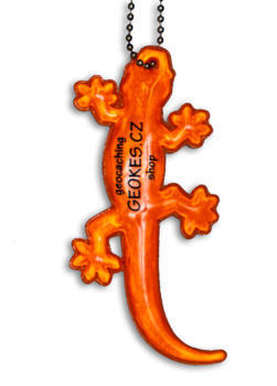 Gecko reflector, Orange