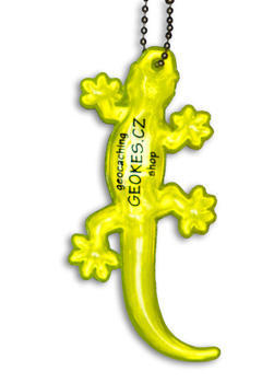 Gecko reflector, Yellow