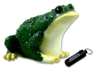 Frog geocache - microcache included - 1