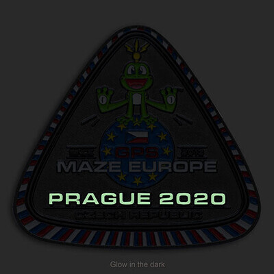 GPS MAZE Europe 2020 Geocoin - Supporters Special Edition - 2