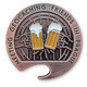 Beer In Prague - Meet & Greet Event Geocoin - Antique Copper - 2/2