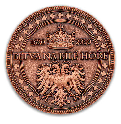 Bitva na Bile hore 1620-2020 - Antique Copper - 2