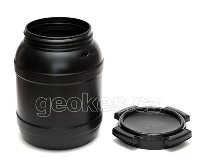 Black geocache container 1 l - 2