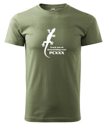 Gecko trackable t-shirt - 2