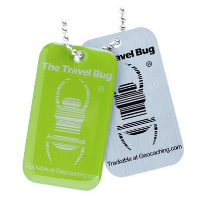 Travel Bug QR - Green - 2