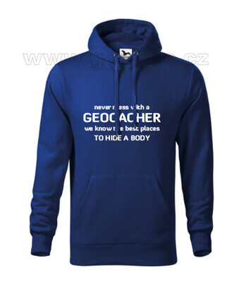 Never Mess With A Geocacher Hoodie - 2