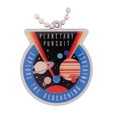 Planetary Pursuit Geocoin with Companion Tag - 2