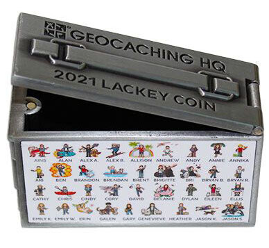 2020 Lackey Geocoin / Tag Set - 3
