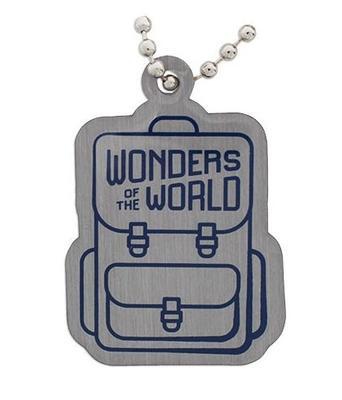 Wonders of the World Passport Geocoin and Trackable Tag Set - 3