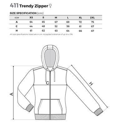 Travel bug trackable ladies hoodie with nick - 4