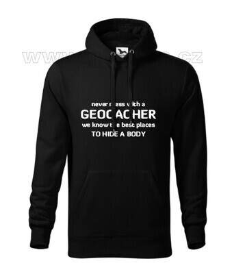 Never Mess With A Geocacher Hoodie - 4