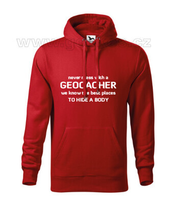 Never Mess With A Geocacher Hoodie - 5